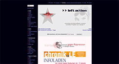 Desktop Screenshot of left-action.de